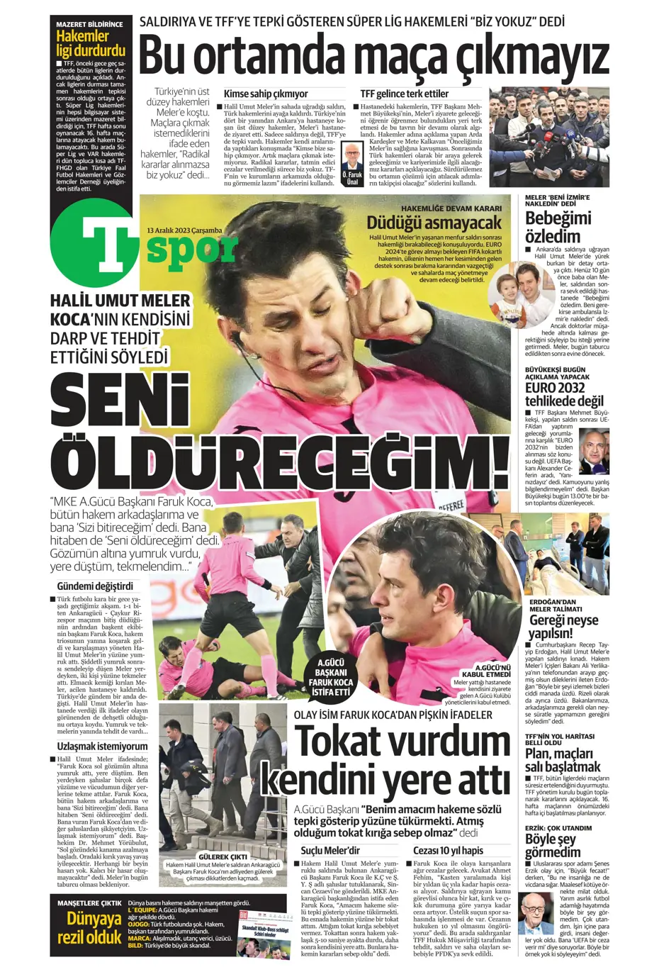 "Aslan'ın yeni yeri Avrupa Ligi" | Sporun manşetleri (13 Aralık 2023) - 31