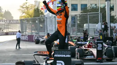 Formula 1'de Azerbaycan Grand Prix'sinde zafer Oscar Piastri'nin