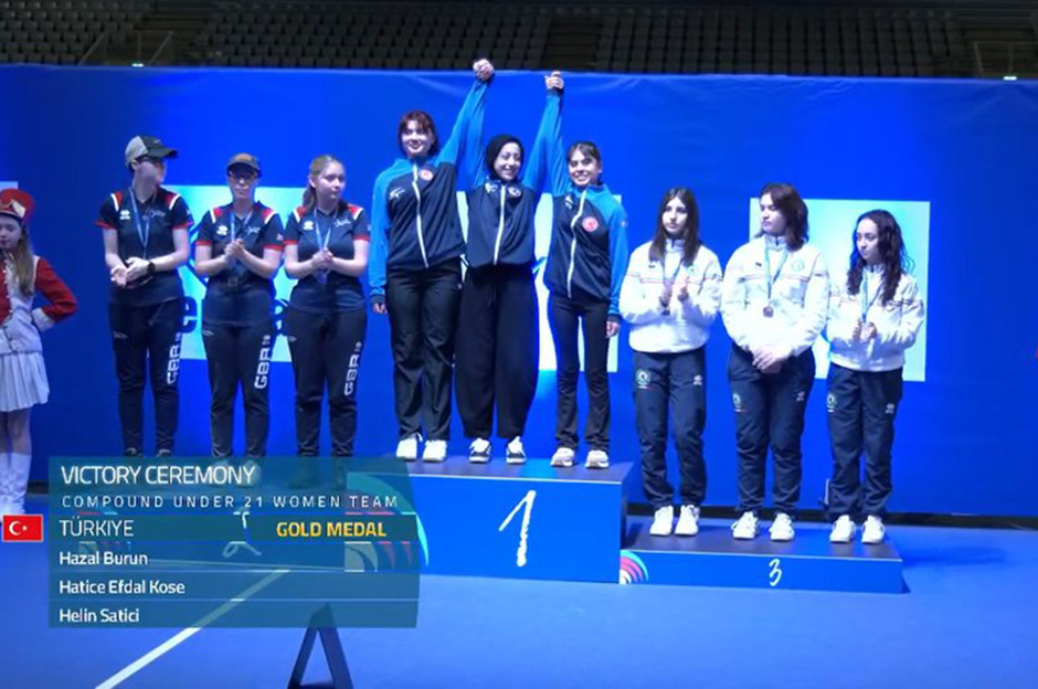 21 Yaş Altı Kadın Makaralı Yay Milli Takımı, Avrupa şampiyonu oldu