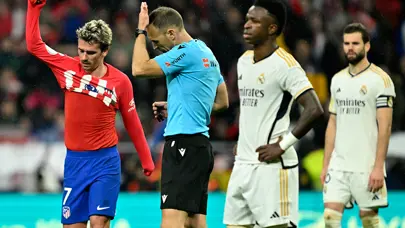 Atletico Madrid kupada Real Madrid'i devirdi: 4-2