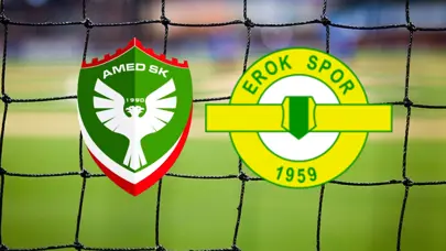 Amedspor - Erokspor maçı saat kaçta, hangi kanalda? Amedspor'un maçı bugün mü?