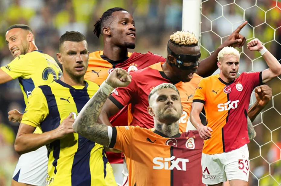 Süper Lig'de dev derbi: Fenerbahçe - Galatasaray maçının muhtemel 11'leri - 2