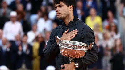 Roland Garros'ta şampiyon Carlos Alcaraz