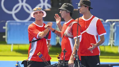 SON DAKİKA | Paris 2024'te ilk madalya Klasik Yay Erkek Milli Takımı'ndan