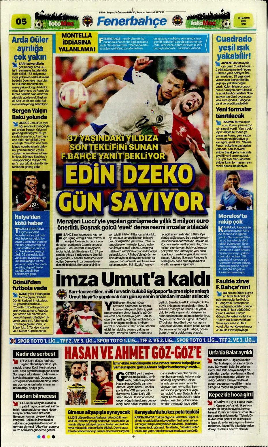 "Bekle bizi Almanya" | Sporun Manşetleri - 9