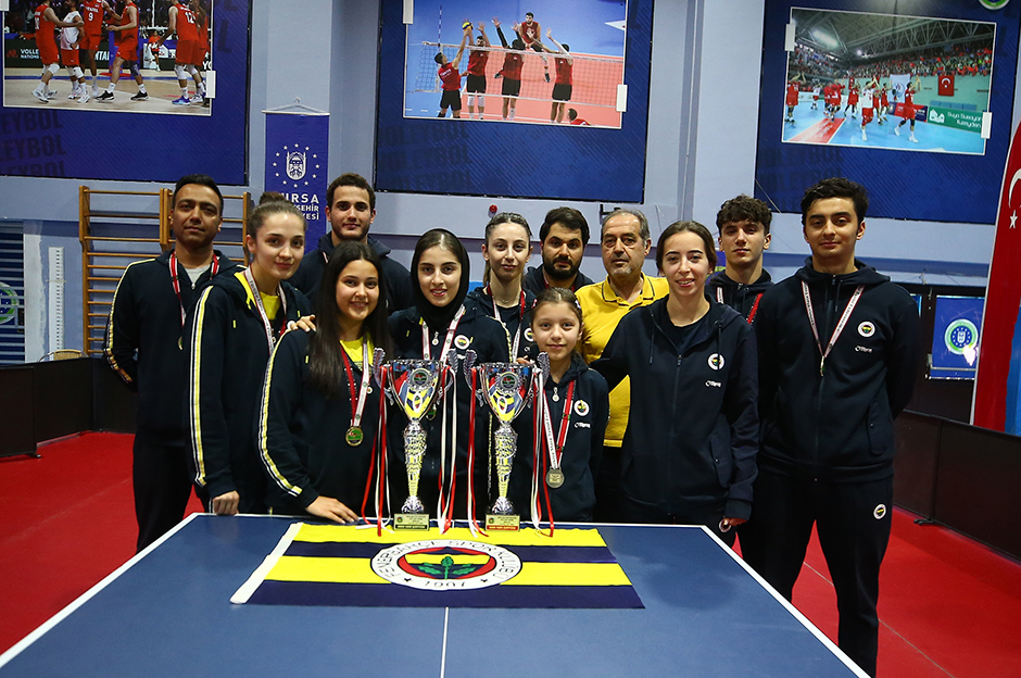 Masa Tenisi Süper Ligi'nde şampiyon Fenerbahçe