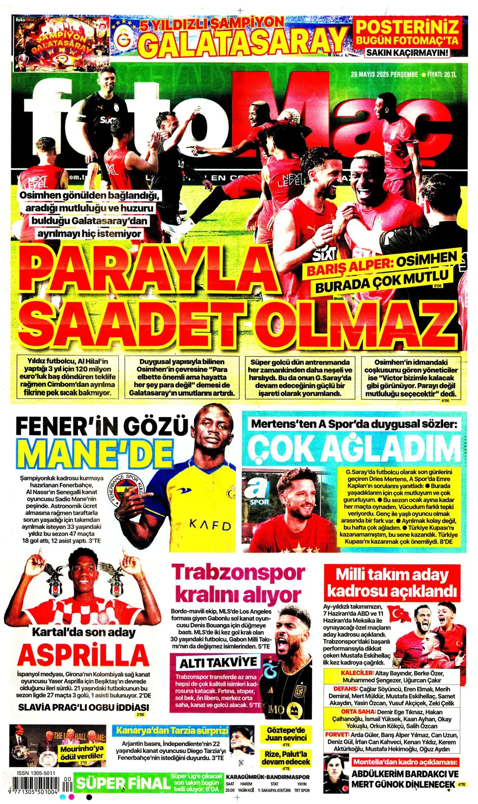 "Osimhen'in karar anı" | Sporun manşetleri - 6