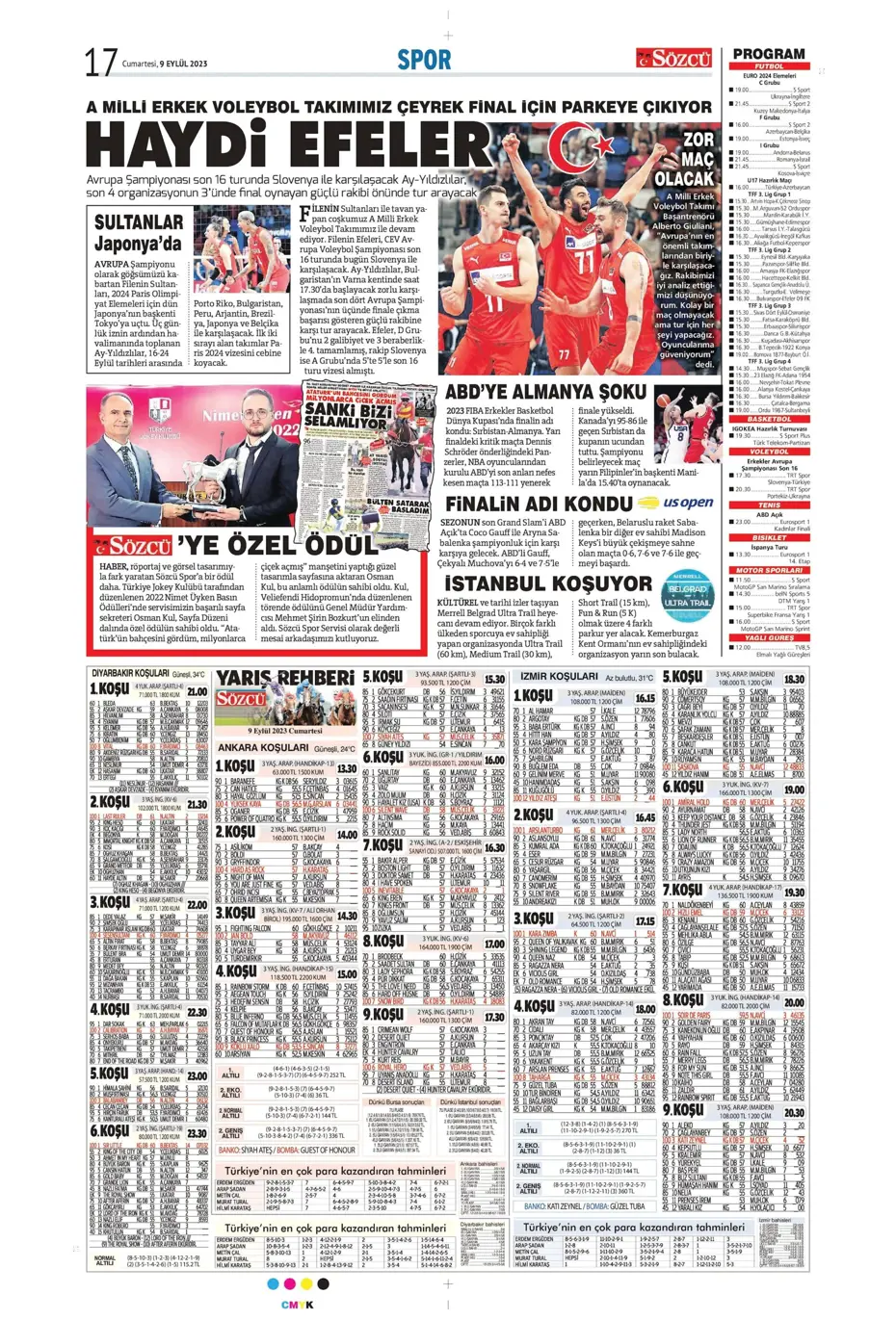 "Kuntz'un eseri" | Sporun manşetleri (9 Eylül 2023) - 30