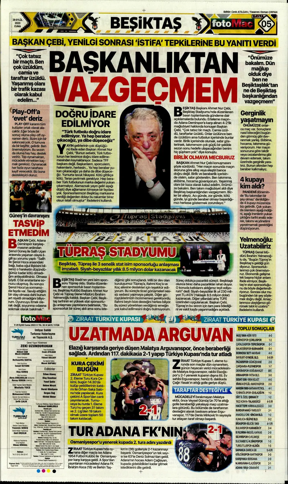 "Fenerbahçe gollerle coştu" | Sporun Manşetleri - 10 "Fenerbahçe gollerle coştu" | Sporun Manşetleri - 10