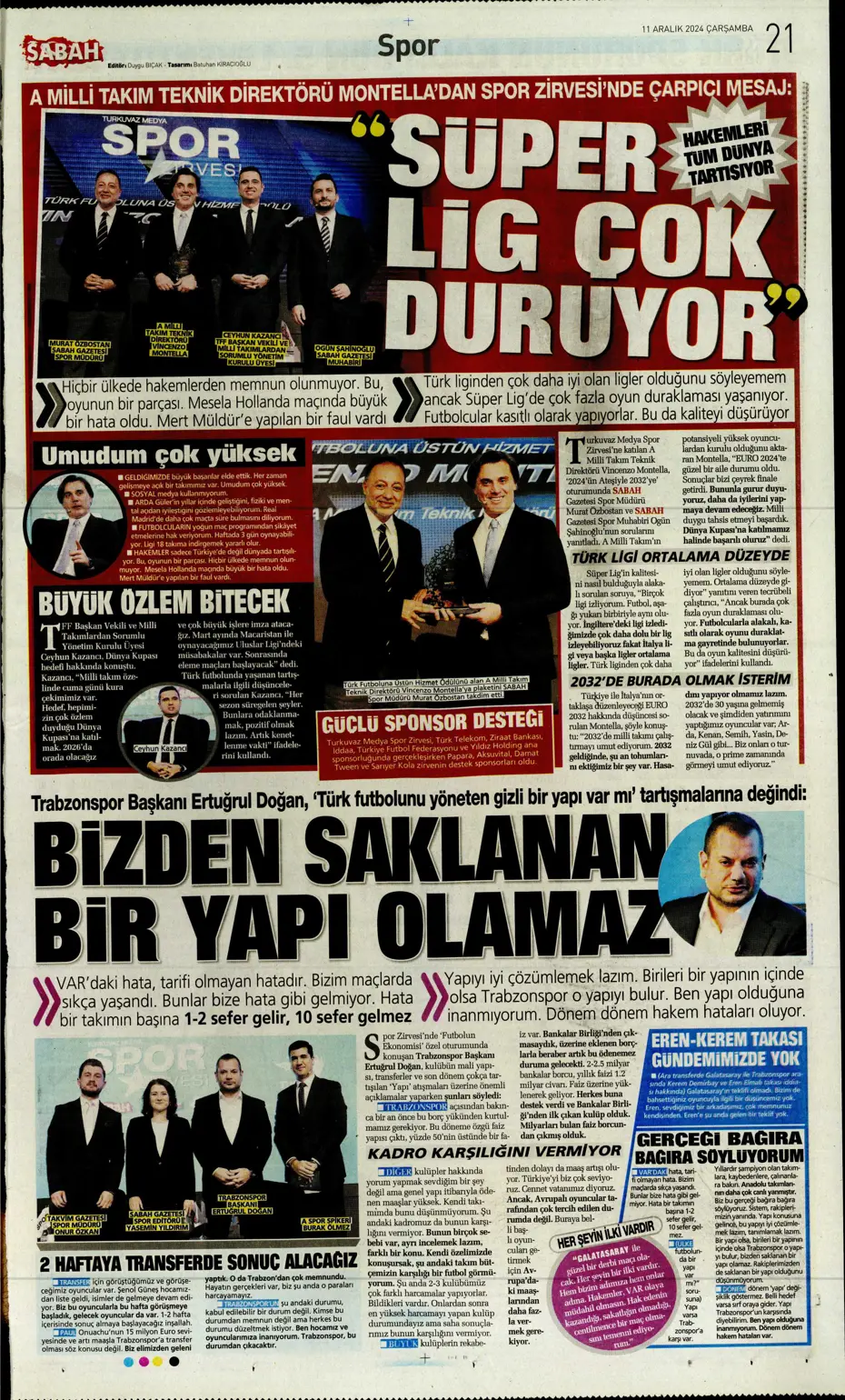 "Galatasaray'dan Talisca bombası" | Sporun manşetleri - 20