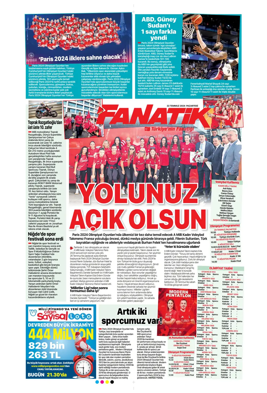 "Kara Kartal'a Asensio müjdesi" | Sporun manşetleri (22 Temmuz 2024) - 5