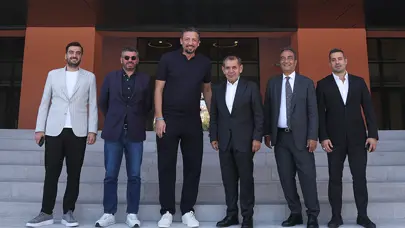 Dursun Özbek, Basketbol Gelişim Merkezi'ni ziyaret etti