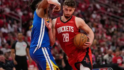 Alperen Şengün triple-double'ı kaçırdı: Rockets seriyi 6. maça taşıdı