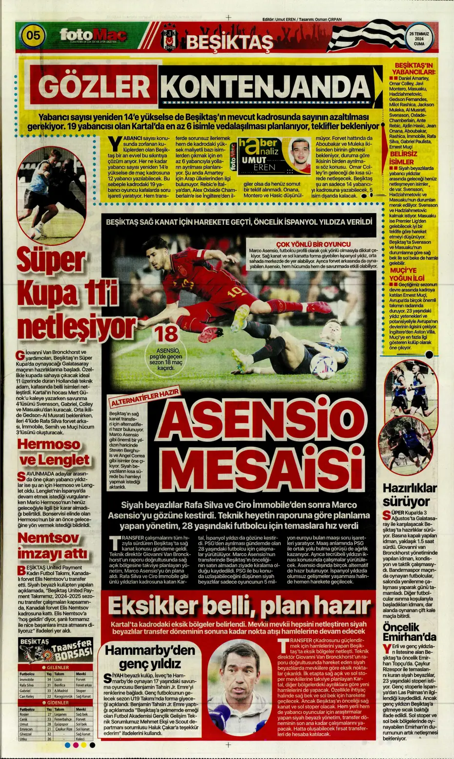 "Anderson Talisca savaşı" | Sporun manşetleri - 14