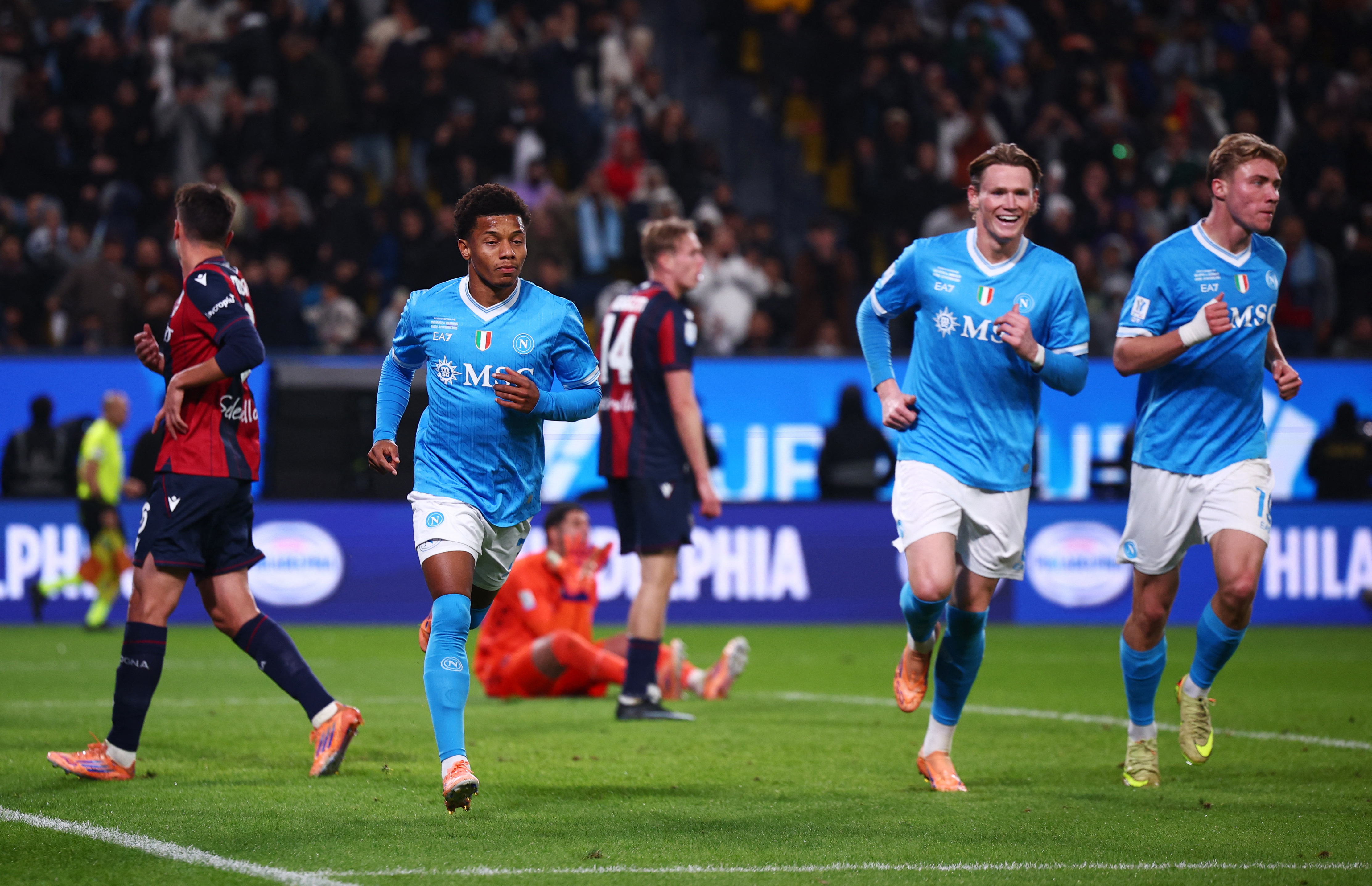 İtalya Süper Kupası'nda zafer Napoli'nin