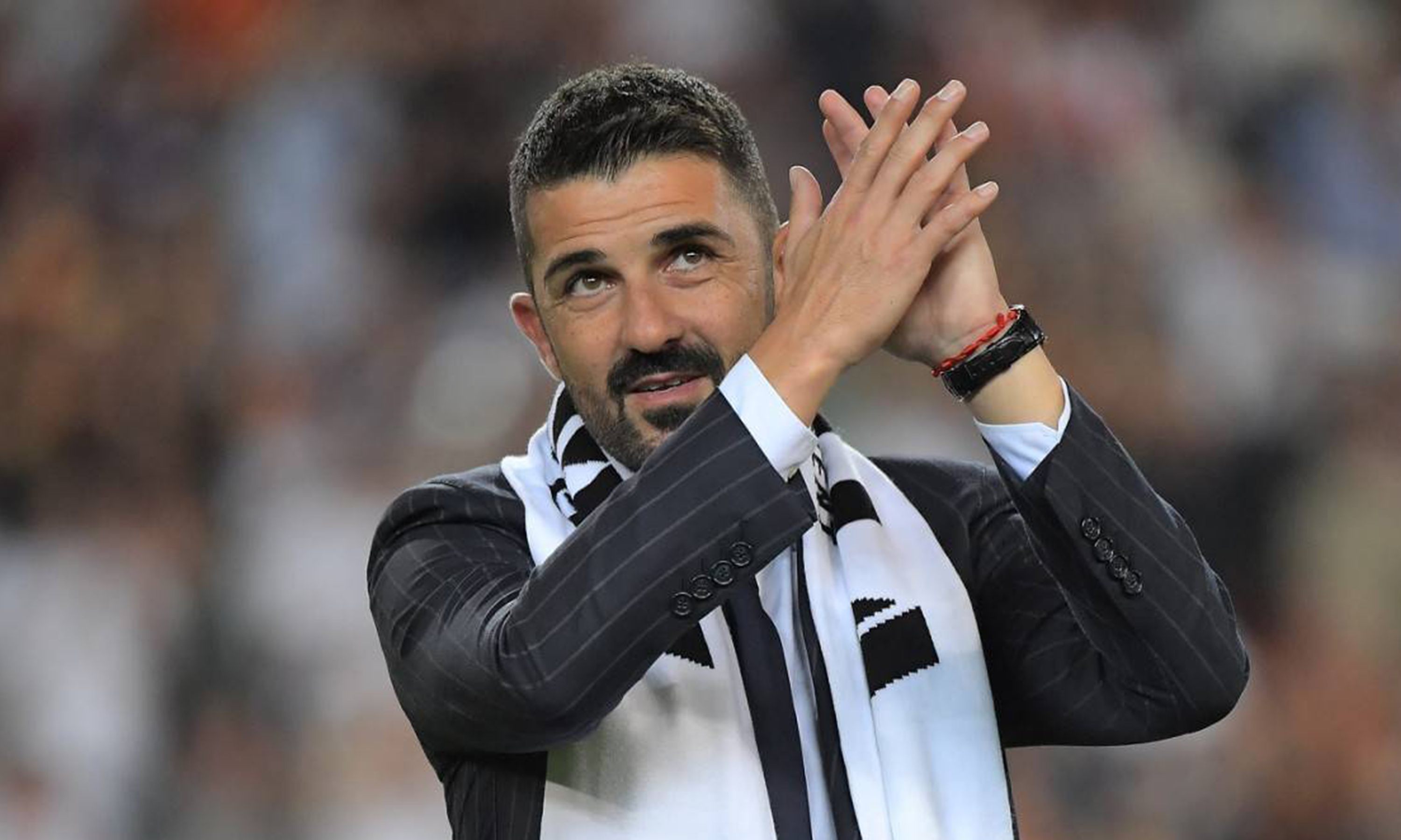 David Villa yıllar sonra Atletico Madrid'e döndü