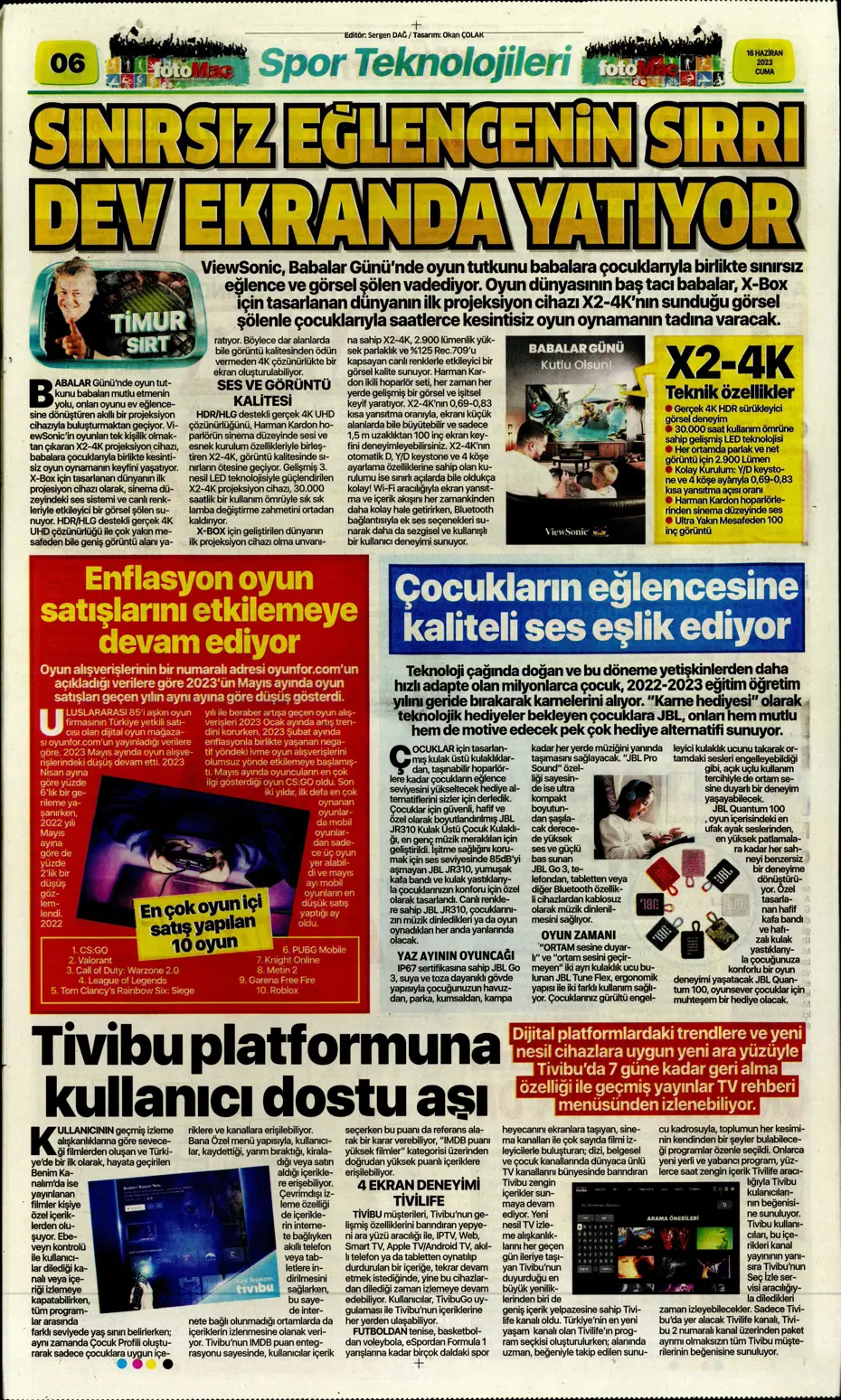 "Dzeko çok yakın" Sporun manşetleri (16 Haziran 2023) - 9 "Dzeko çok yakın" Sporun manşetleri (16 Haziran 2023) - 9