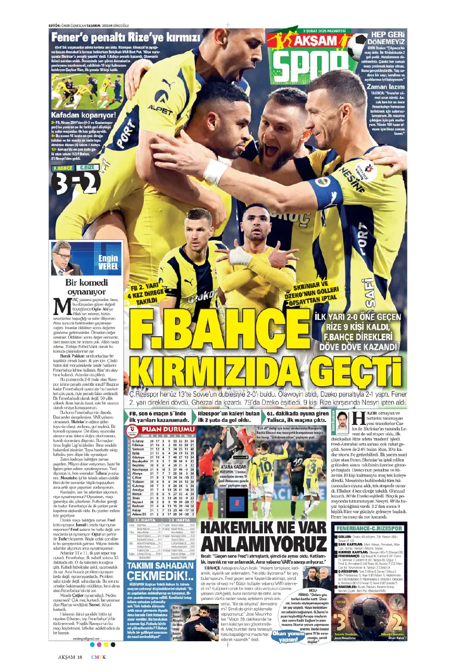 "Transferde Kartal haftası" | Sporun manşetleri - 4