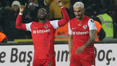 VİDEO: Hataysporlu Christian Atsu'nun Süper Lig'deki ilk ve tek golü