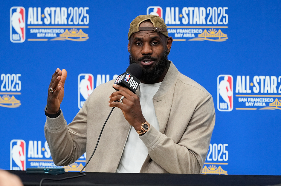 LeBron James'in All-Star'da bir rekoru gelişti, bir rekor sona erdi