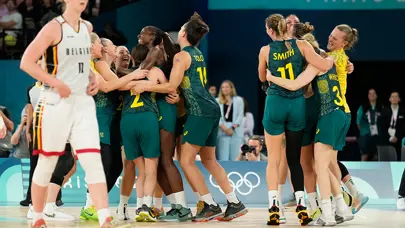 Kadınlar basketbolda bronz madalya Avustralya'nın