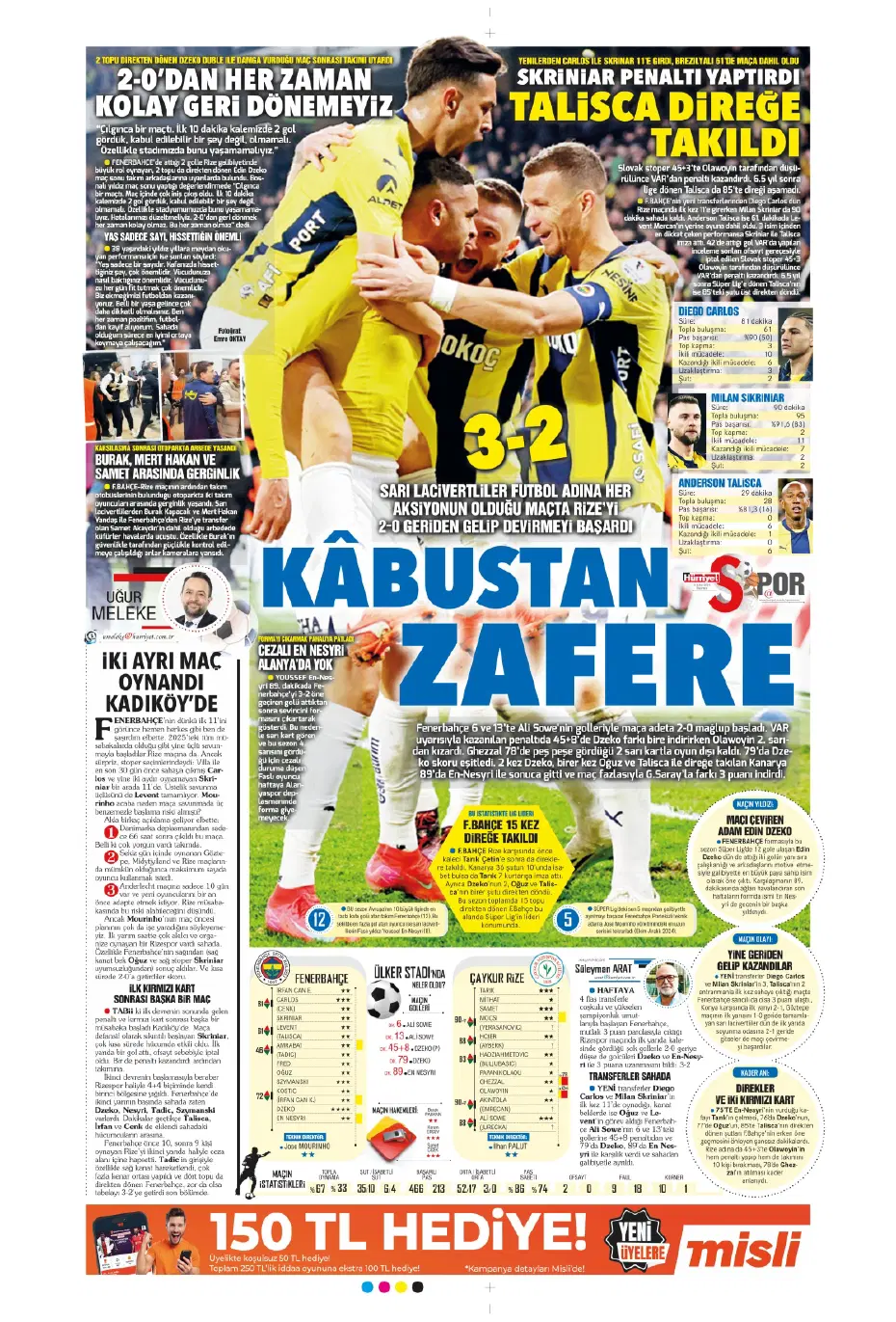 "Transferde Kartal haftası" | Sporun manşetleri - 15