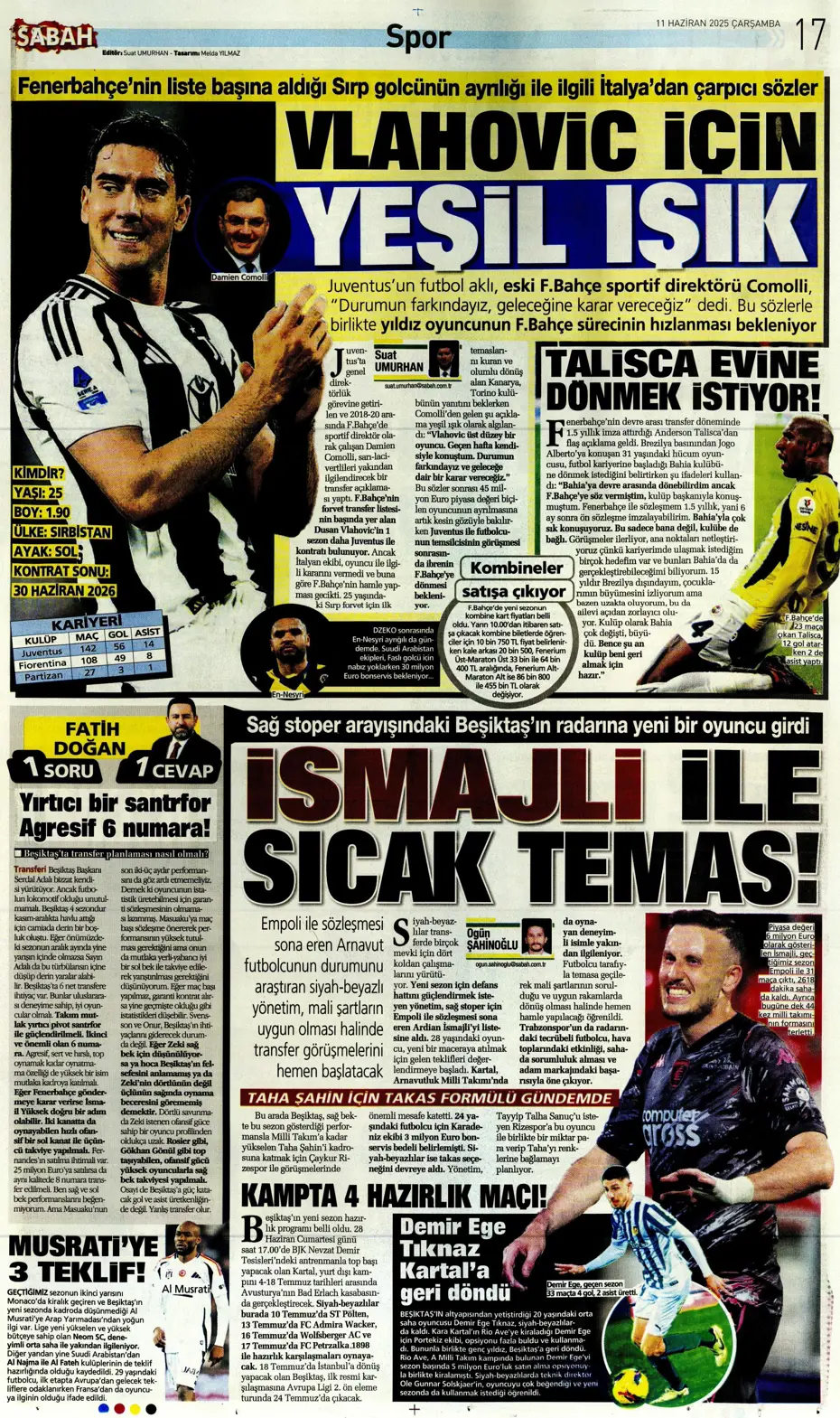 "Patron çıldırdı: Osimhen'e görülmemiş teklif" | Sporun manşetleri - 27