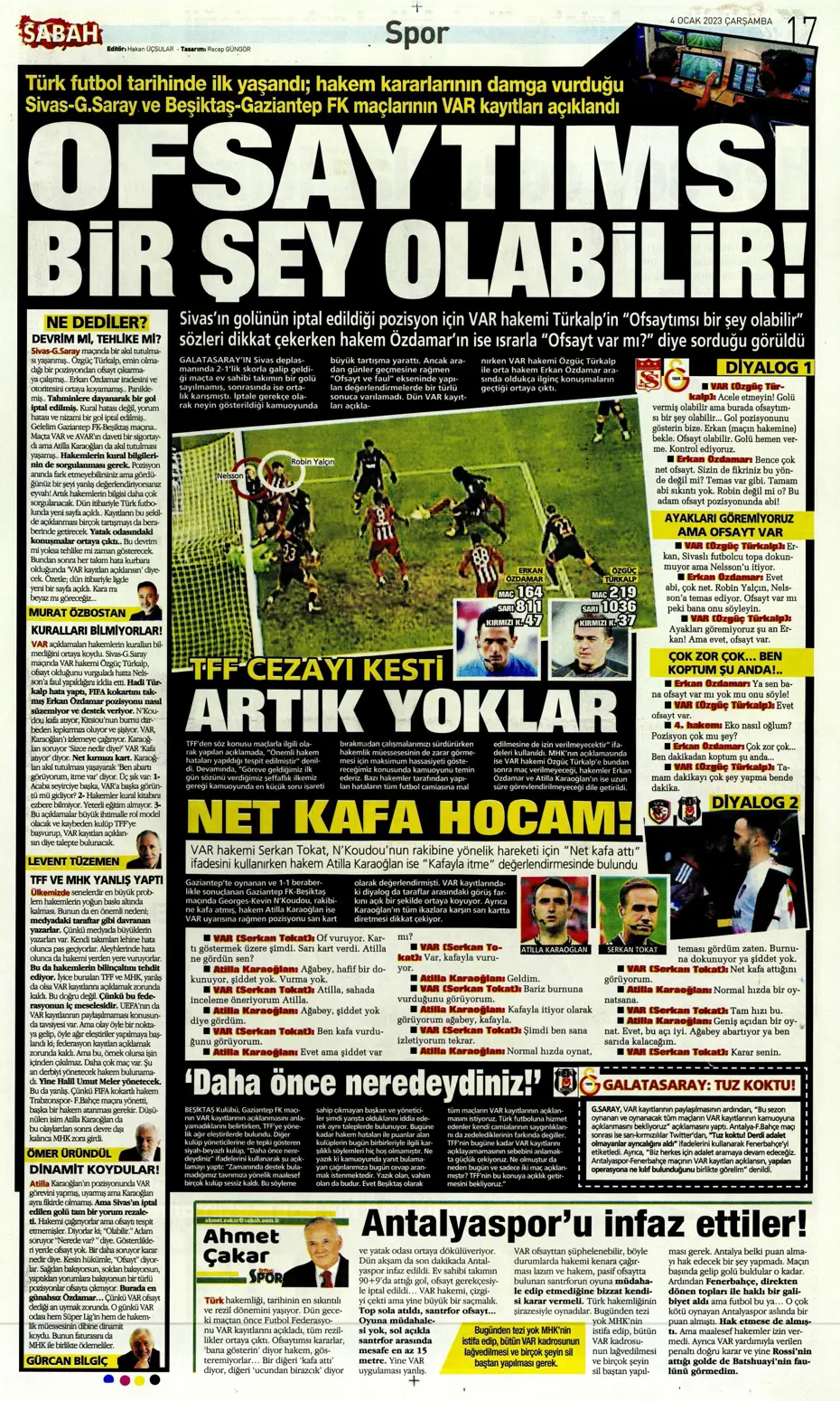 Sporun Manşetleri (4 Ocak 2023) - 30