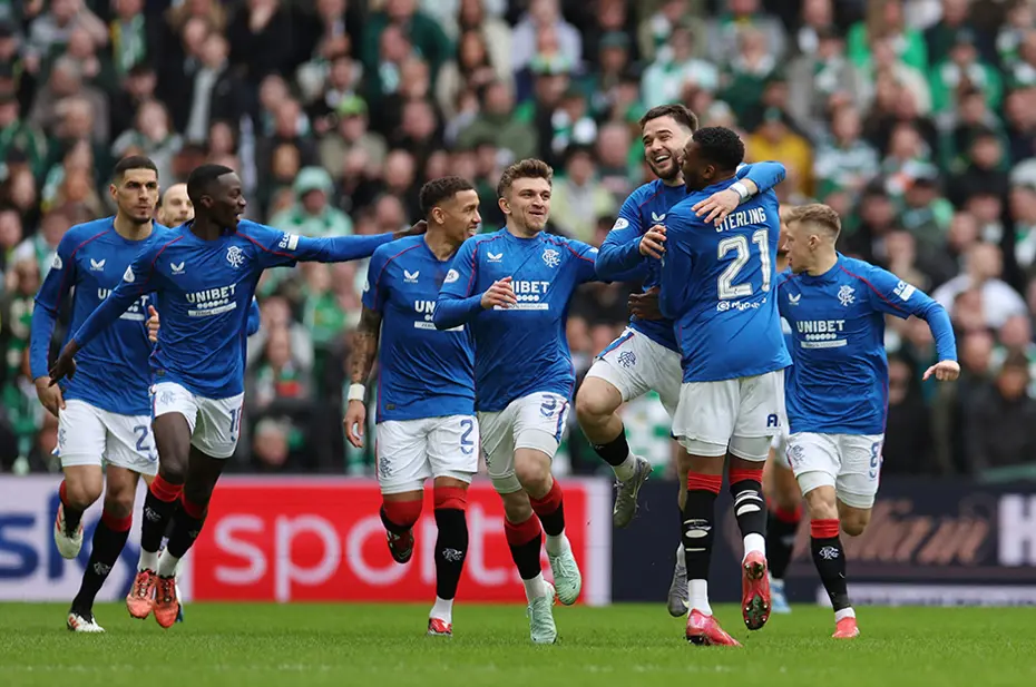 Old Firm derbisini Rangers kazandı - 5