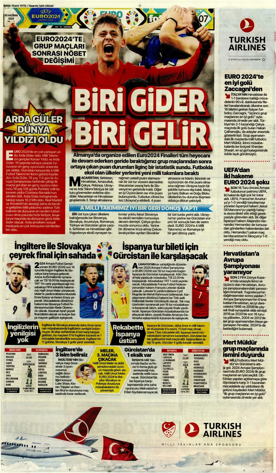 "Galatasaray'dan Goretzka seferi" | Sporun Manşetleri (30 Haziran 2024) - 14 "Galatasaray'dan Goretzka seferi" | Sporun Manşetleri (30 Haziran 2024) - 14