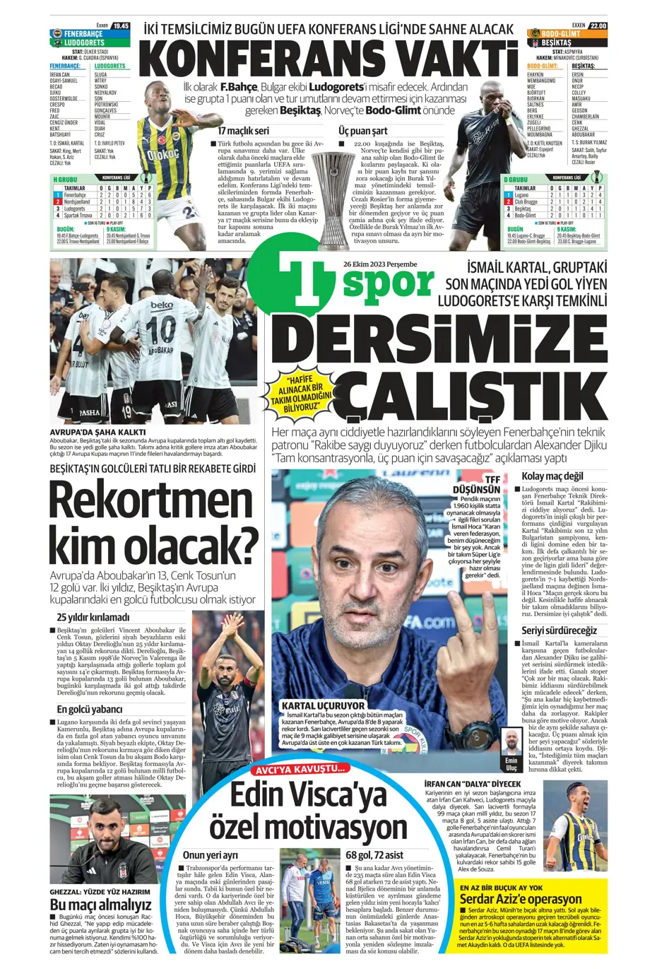 "Okan hoca haklıymış!" | Sporun manşetleri (26 Ekim 2023) - 30 "Okan hoca haklıymış!" | Sporun manşetleri (26 Ekim 2023) - 30