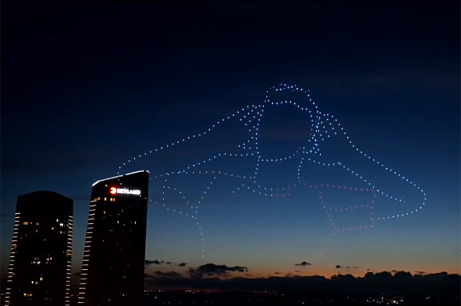 Galatasaray'dan drone şov: Mauro Icardi resmedildi