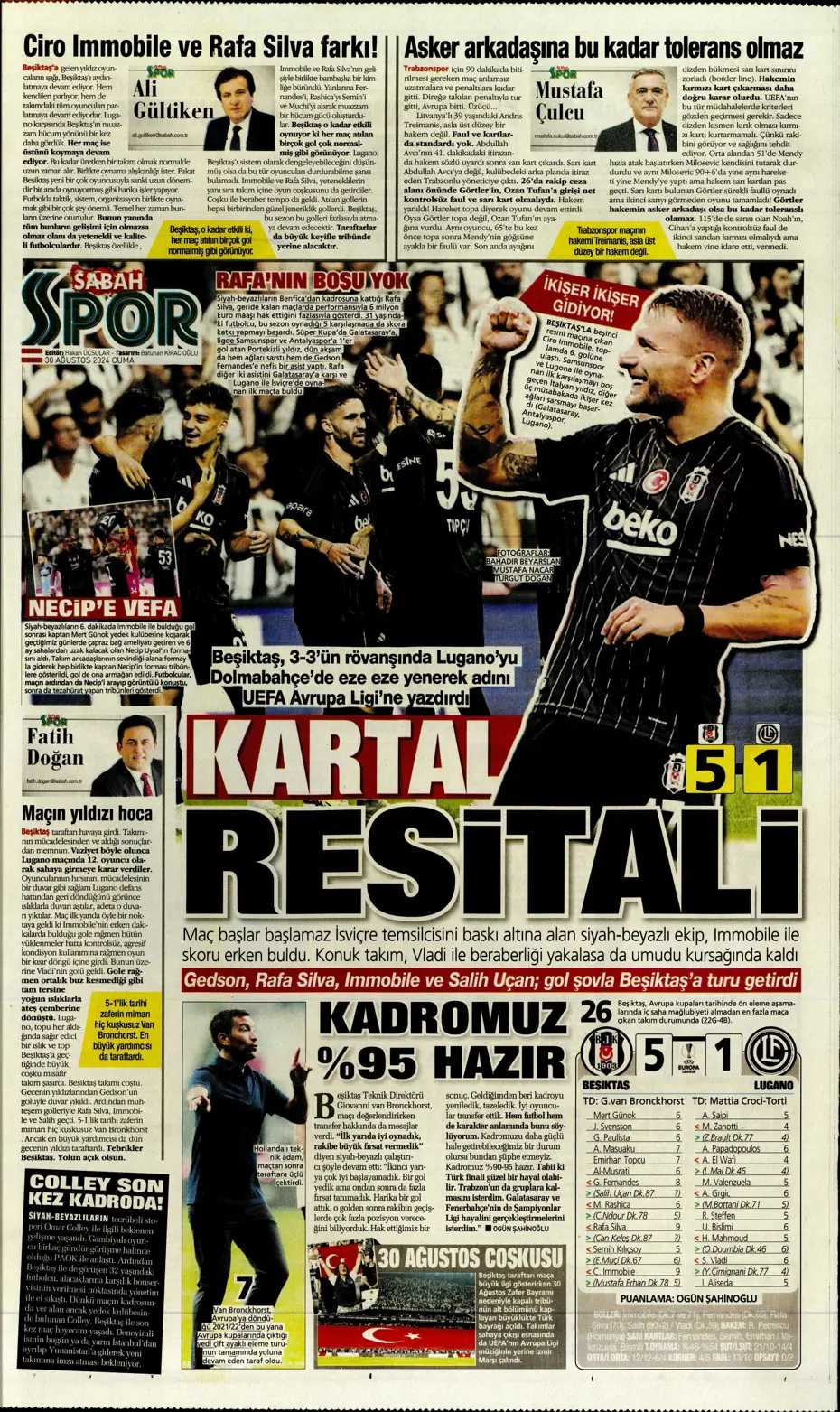 "Galatasaray yönetiminden flaş karar" | Sporun manşetleri (30 Ağustos 2024) - 30 "Galatasaray yönetiminden flaş karar" | Sporun manşetleri (30 Ağustos 2024) - 30