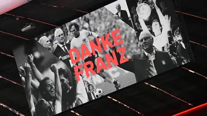 Franz Beckenbauer için anma töreni gerçekleştirildi