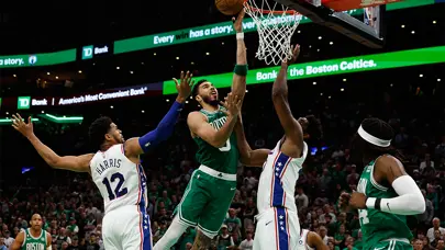 NBA | Tatum'dan rekor: Son finalist Boston Celtics farklı galibiyetle konferans finalinde