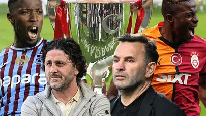 TÜRKİYE KUPASI'NDA FİNAL | Trabzonspor-Galatasaray maçı ne zaman, saat kaçta, hangi kanalda, şifresiz mi?(İlk 11'ler)
