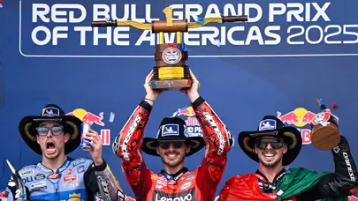 MotoGP ABD Grand Prix'sini Francesco Bagnaia kazandı