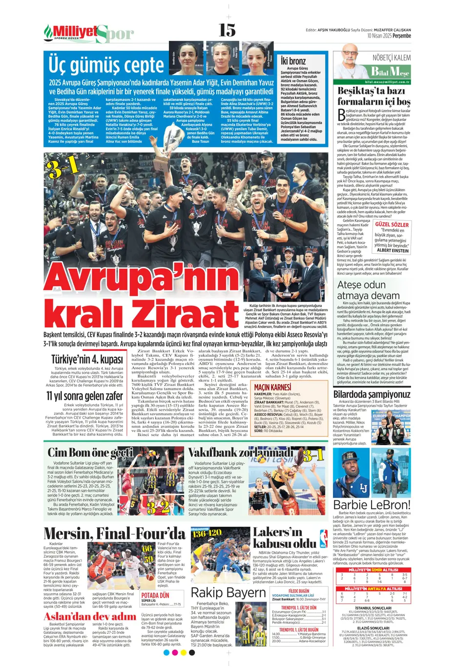 "Fenerbahçe'nin yeni lideri: Thomas Müller" | Sporun manşetleri - 22