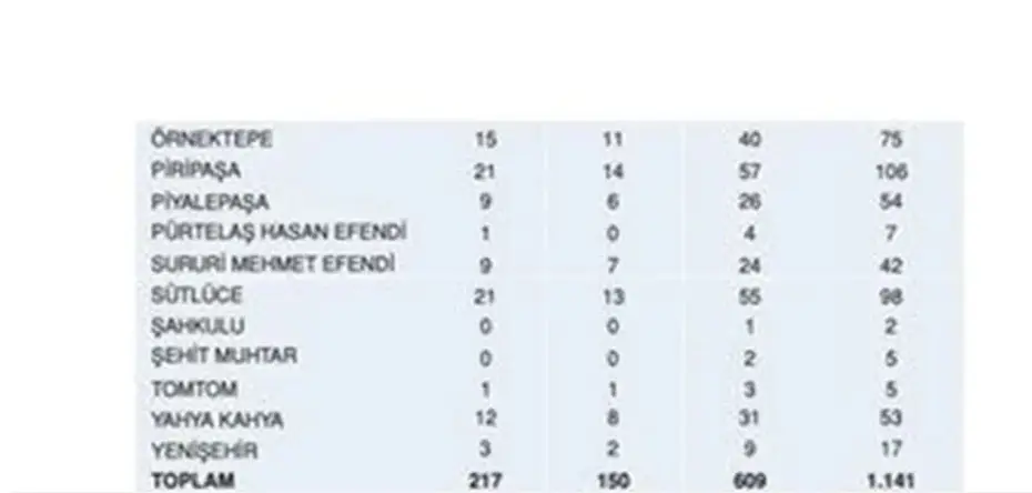 İstanbul'da ilçe ilçe olası deprem senaryosu: 7,5 büyüklüğündeki deprem sonrası ilçe ve semtlerde can kaybı tahminleri - 15 İstanbul'da ilçe ilçe olası deprem senaryosu: 7,5 büyüklüğündeki deprem sonrası ilçe ve semtlerde can kaybı tahminleri - 15