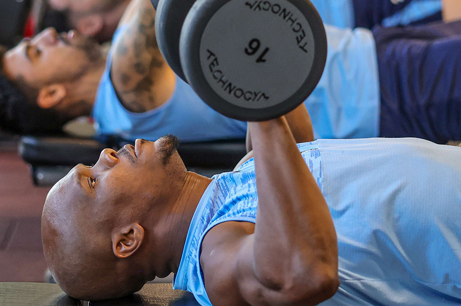 Beşiktaş'a hazırlanan Trabzonspor salonda çalıştı