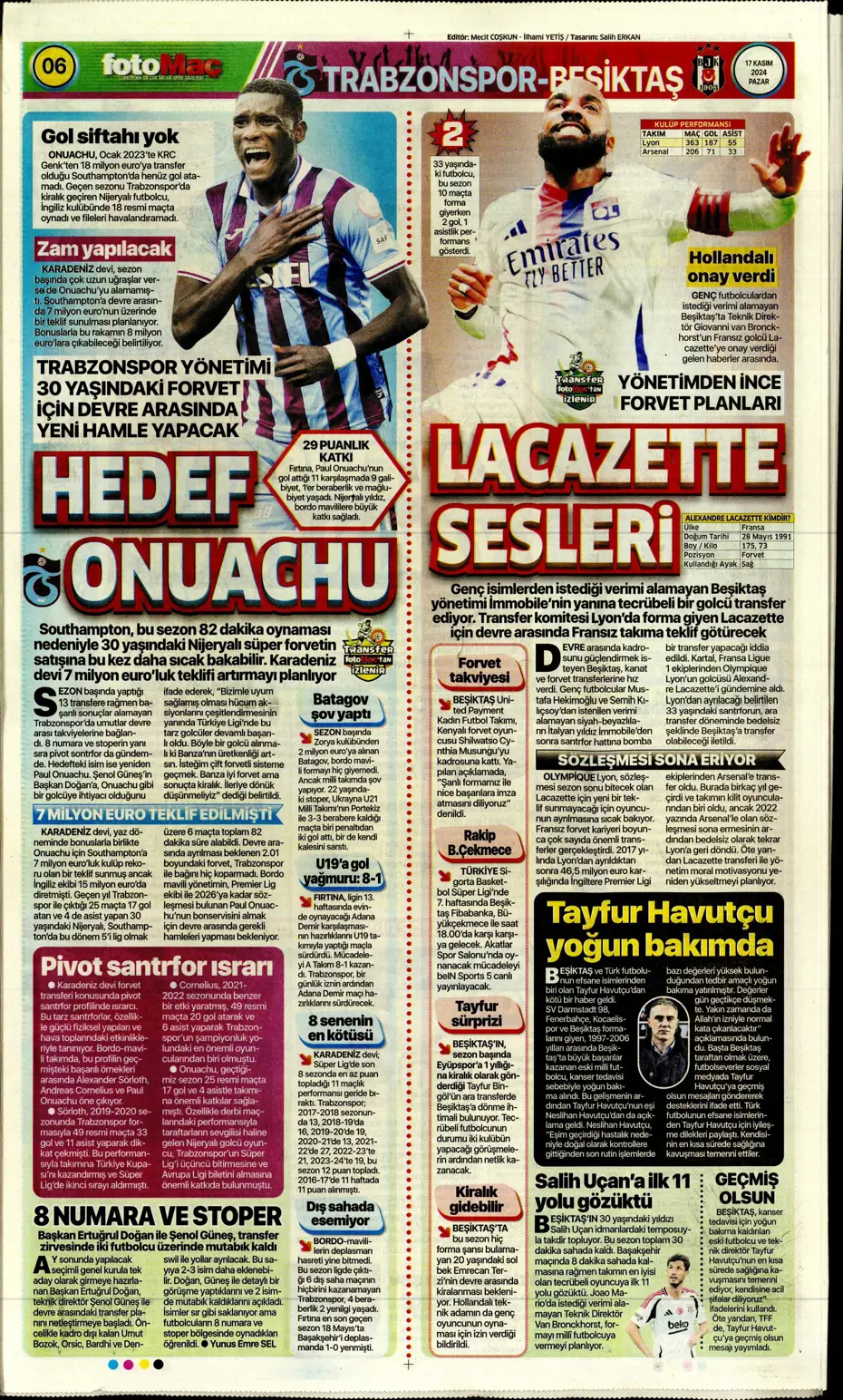 "Fenerbahçe'nin ocak ayı çilekleri" | Sporun manşetleri - 14