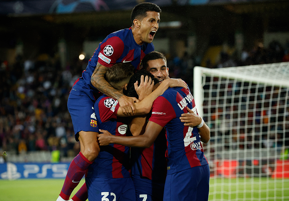 Barcelona, Şampiyonlar Ligi'nde kayıpsız gidiyor
