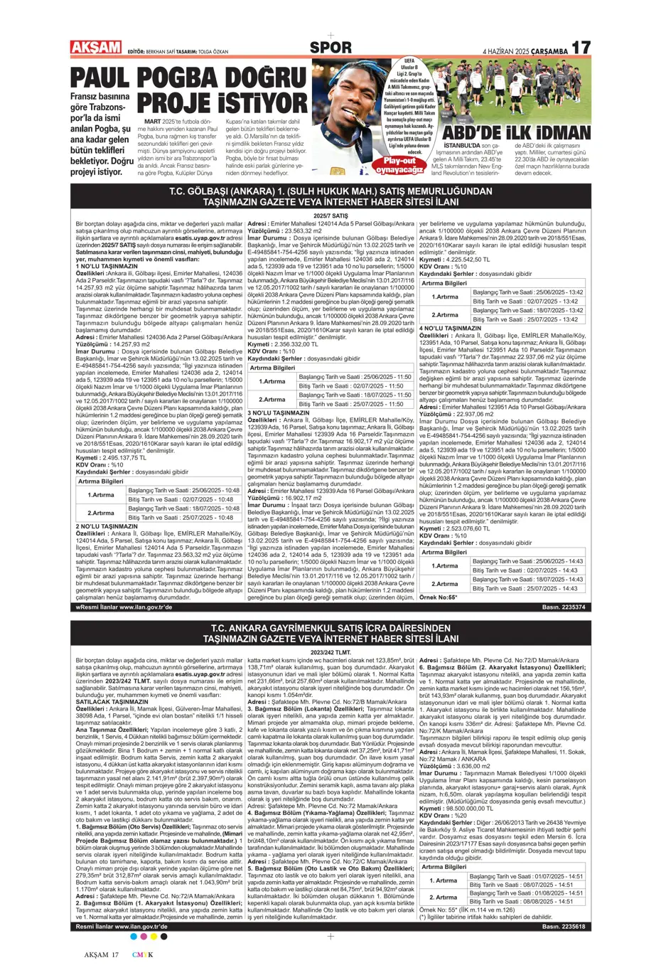 "Fener'den Vlahovic için çılgın teklif" | Sporun manşetleri - 2