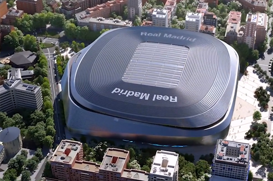 İşte yenilenen Santiago Bernabeu'nun son hali