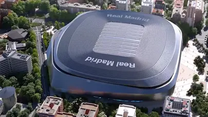 İşte yenilenen Santiago Bernabeu'nun son hali