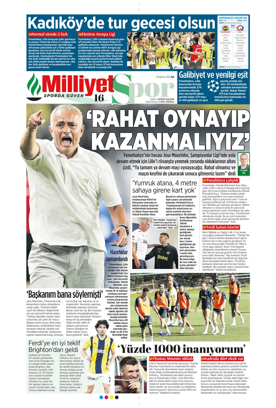 "Szymanski'ye 27 milyon euroluk teklif" | Sporun manşetleri - 24