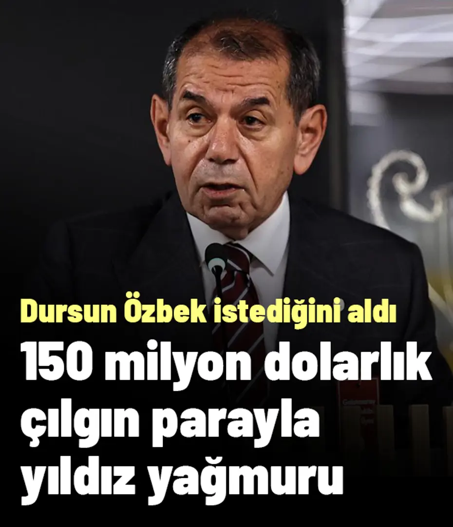diasdias-892029 Galatasaray'a 150 milyon dolarlık çılgın parayla yıldız yağmuru! Dursun Özbek istediğini aldı
