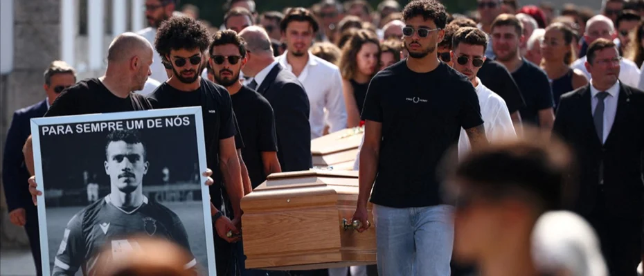  Dünya, Diogo Jota'nın cenaze törenini konuşuyor - 1