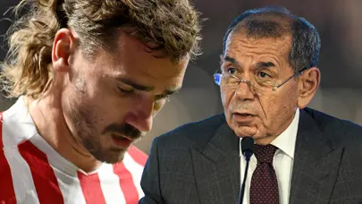 Galatasaray, Griezmann'dan bir anda vazgeçti: Nedenini Dursun Özbek açıkladı