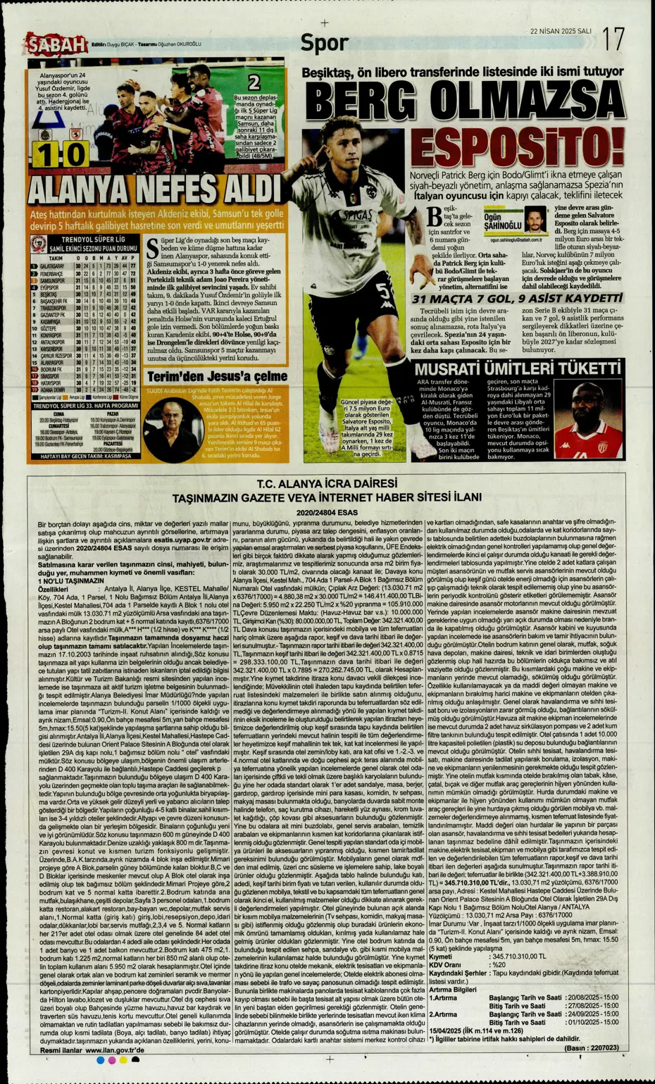 "Fenerbahçe'de gözler artık divanda" | Sporun manşetleri - 20
